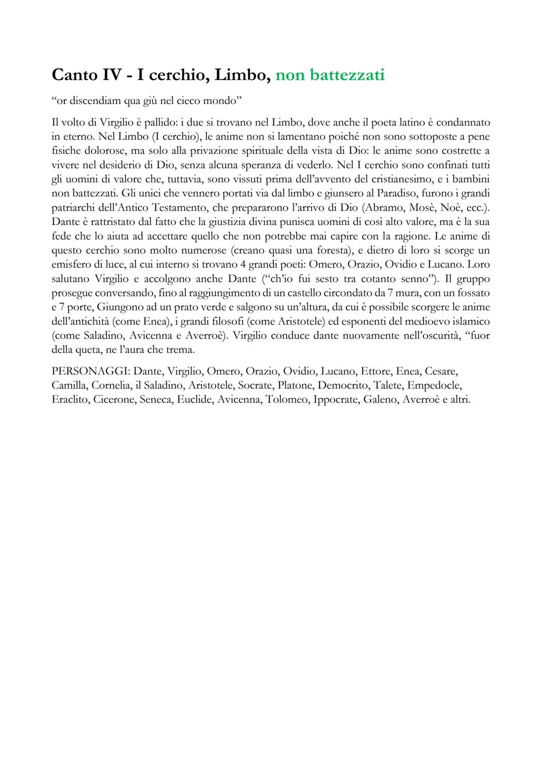 # Inferno

I Canto

La Commedia si apre con toni che potrebbero apparentemente sembrare quasi fiabeschi. Sono
presenti infatti gli elementi 