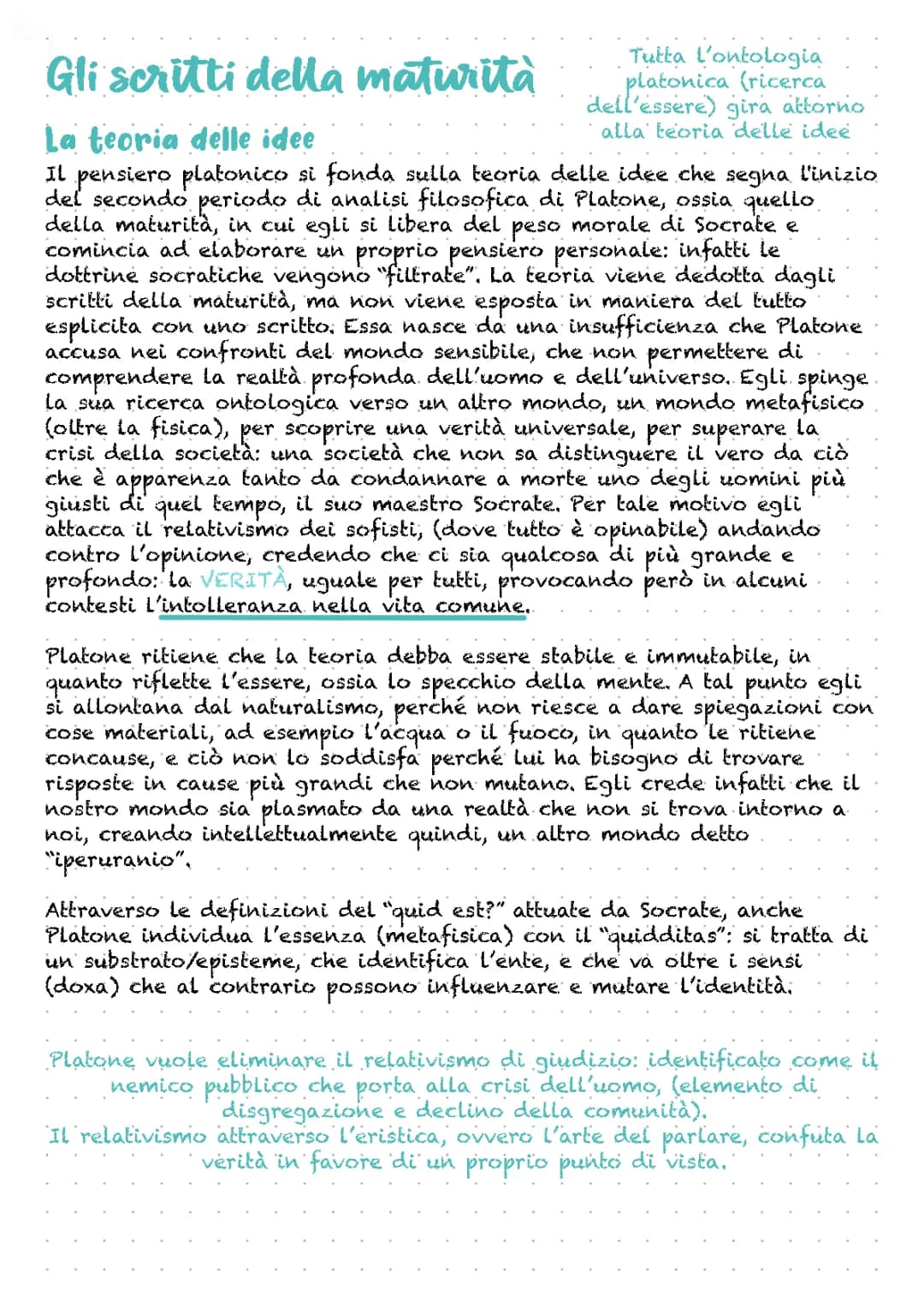 Platone: gli scritti della maturità pt.1