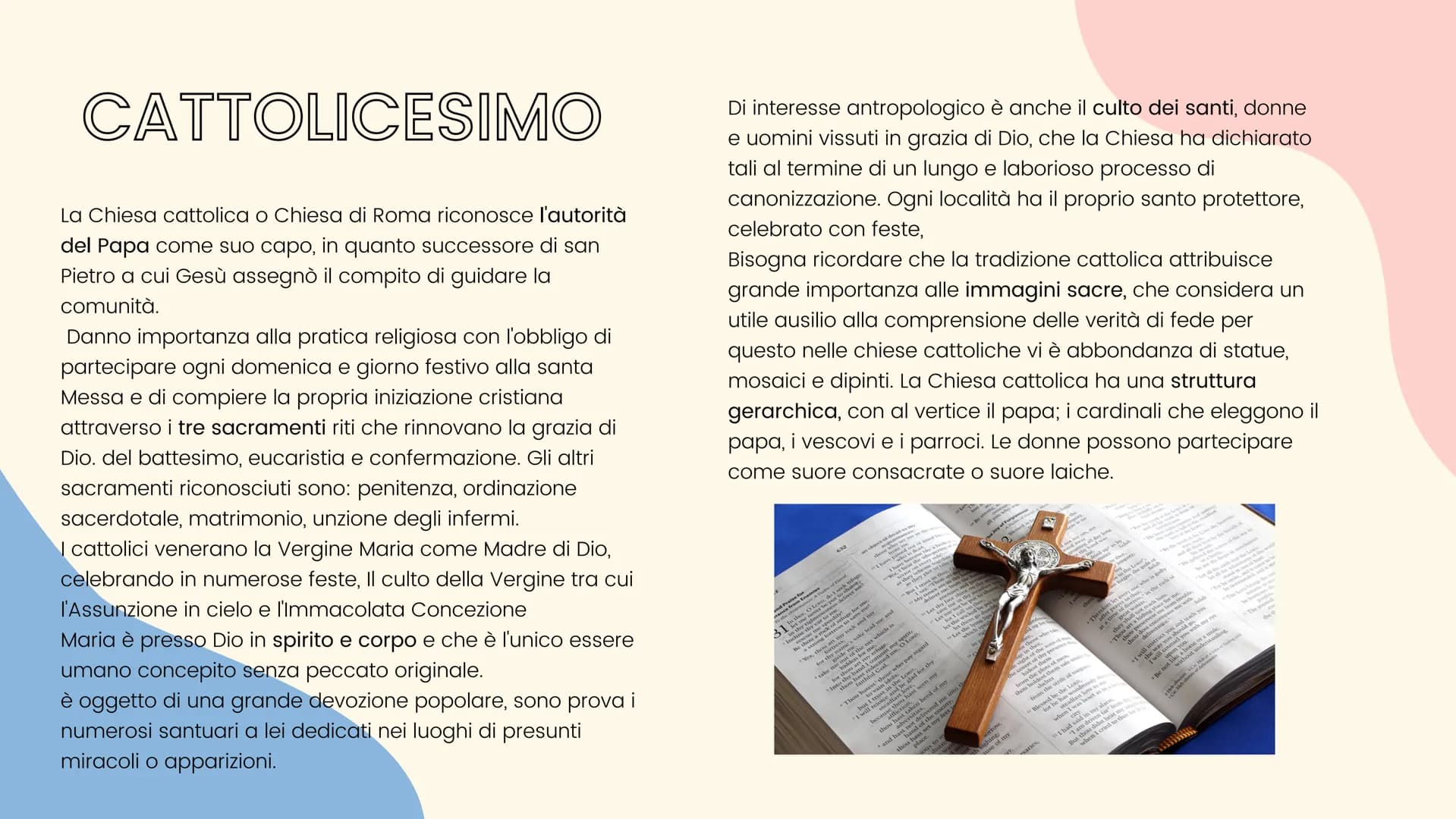 LE RELIGIONI + C+
ISLAM
CRESCENT AND STAR
CHRISTIANITY
LATIN CROSS
L'ESPERIENZA
RELIGIOSA
L'esperienza religiosa è una delle più coinvolgent