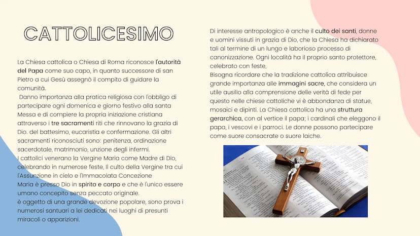 LE RELIGIONI + C+
ISLAM
CRESCENT AND STAR
CHRISTIANITY
LATIN CROSS
L'ESPERIENZA
RELIGIOSA
L'esperienza religiosa è una delle più coinvolgent