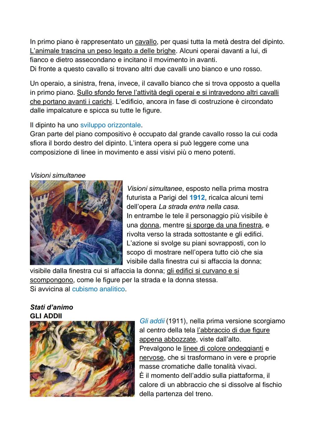 # IL FUTURISMO

II Futurismo è stato un movimento artistico nato a Milano agli inizi del XX secolo, ed
è considerato il più importante movim