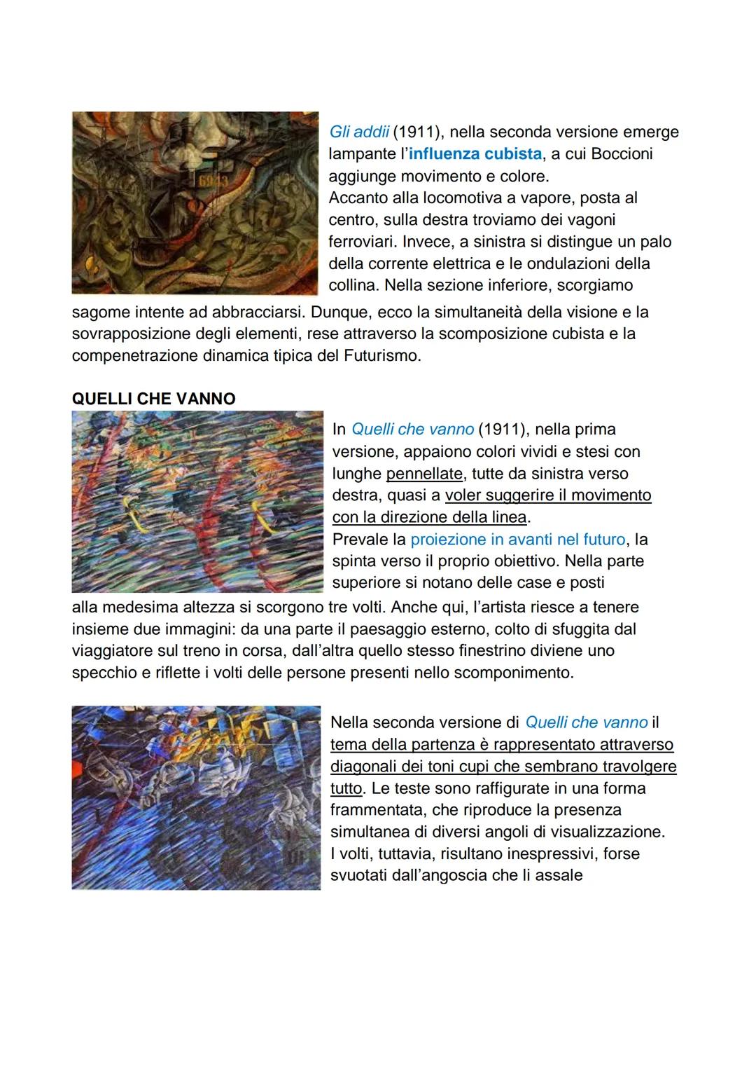 # IL FUTURISMO

II Futurismo è stato un movimento artistico nato a Milano agli inizi del XX secolo, ed
è considerato il più importante movim
