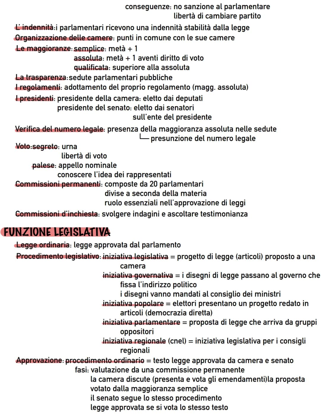 Le istituzioni
PARLAMENTO= eletto dal corpo elettorale
Composto da: camera dei deputati: 630 deputati
palazzo di Montecitorio
senato della r