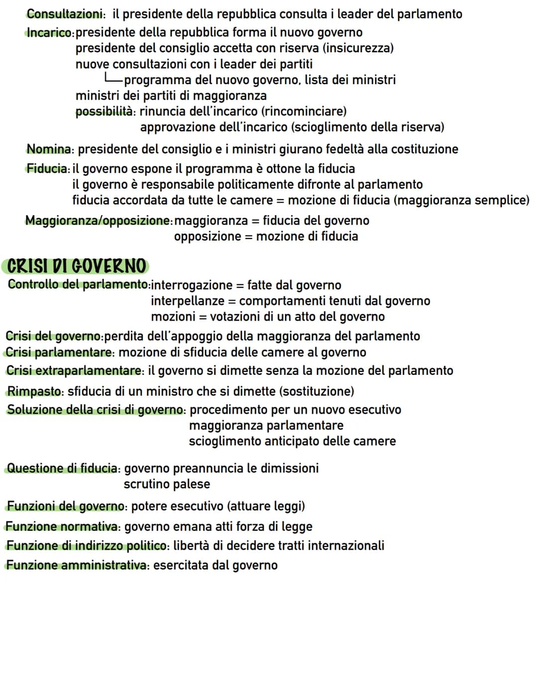 Le istituzioni
PARLAMENTO= eletto dal corpo elettorale
Composto da: camera dei deputati: 630 deputati
palazzo di Montecitorio
senato della r