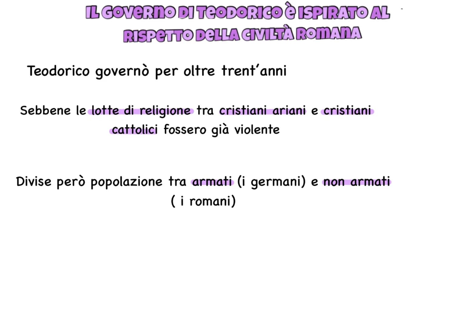 IN ITALIA TEODORICO FONDA IL REGNO OSTROGOTO
Anche l'Italia fu sottoposta al regno degli ostrogoti:
popolo formando da tribù gotiche dell'es