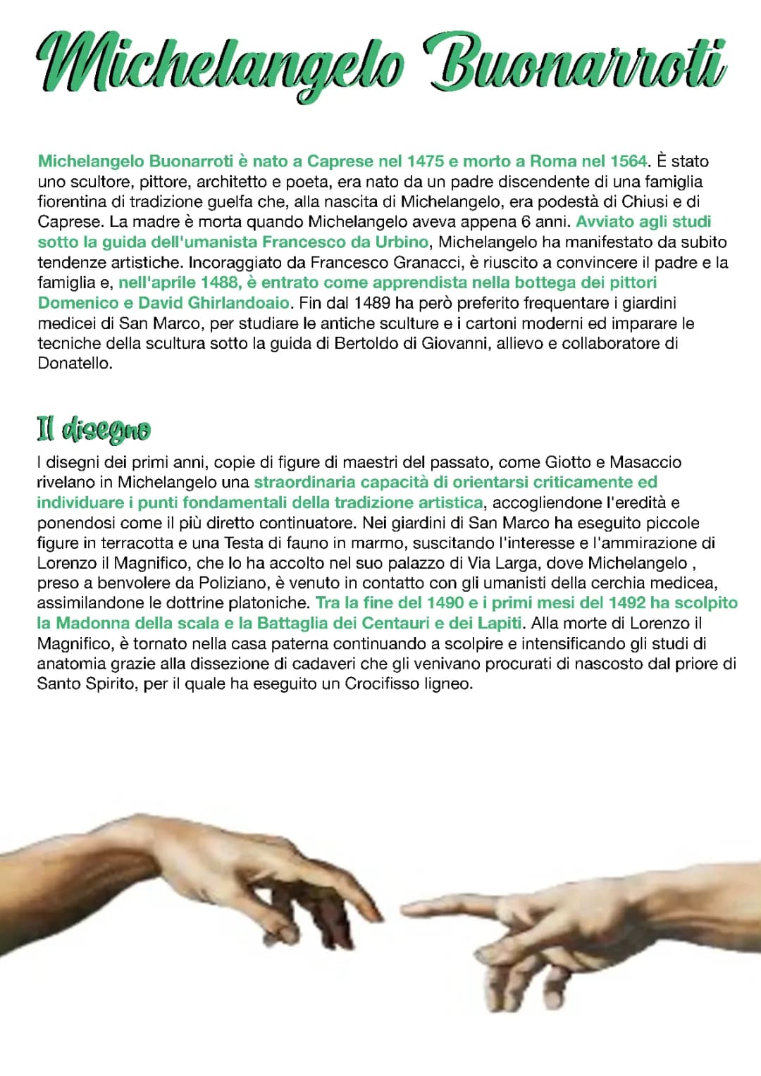 Tutto su Michelangelo Buonarroti: Vita, Opere e Curiosità