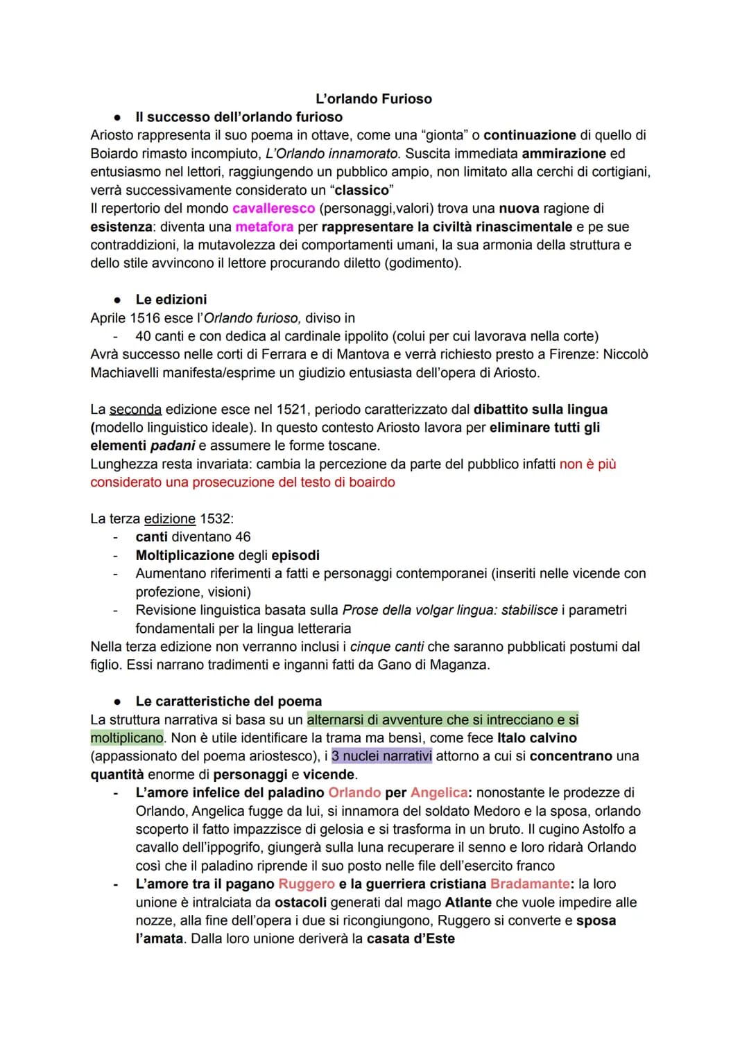 Il primo canto
Angelica ed Orlando tornano insieme dall'Oriente e si recano là dove re Carlo aveva
insediato il proprio esercito, per dare b