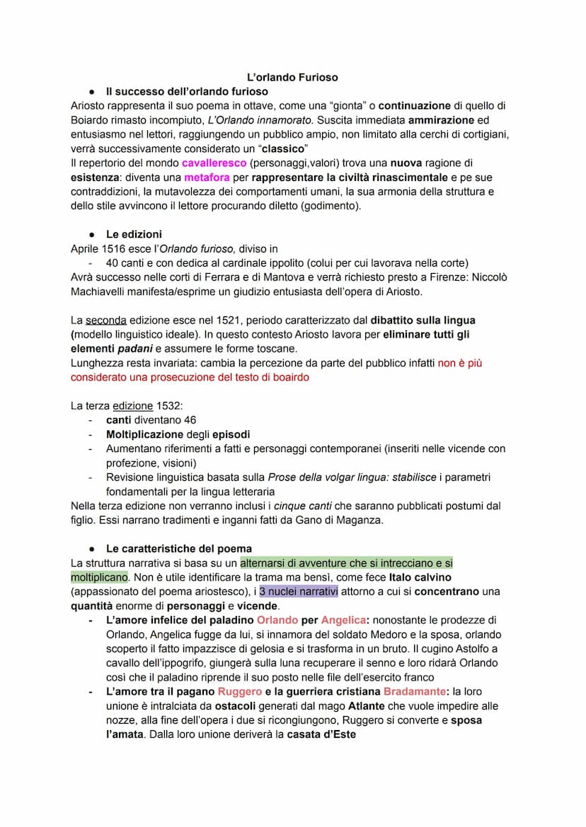 Il primo canto
Angelica ed Orlando tornano insieme dall'Oriente e si recano là dove re Carlo aveva
insediato il proprio esercito, per dare b
