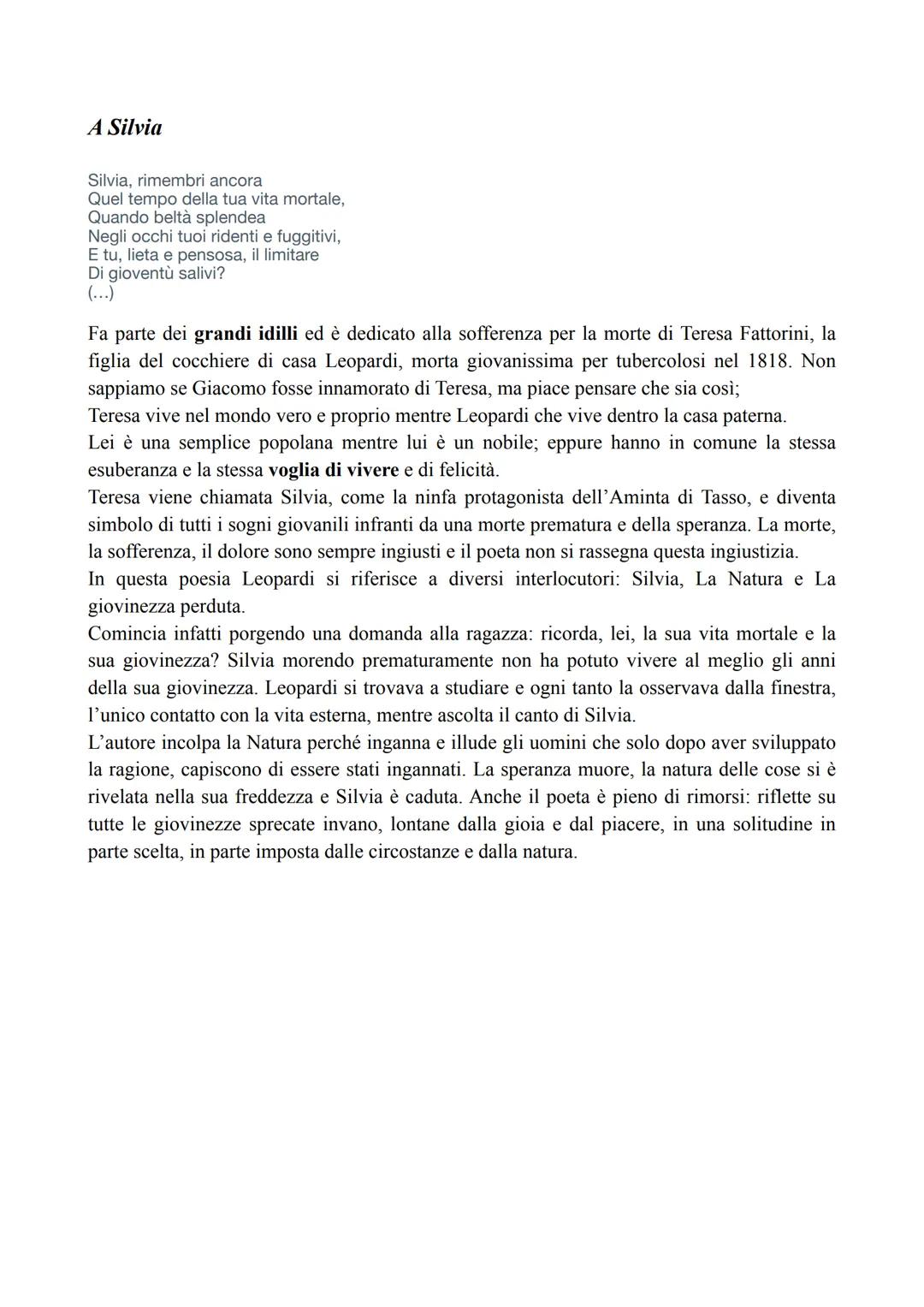 Giacomo Leopardi
La Vita
Leopardi nasce a Recanati il 29 giugno 1798 da una famiglia nobile ma in decadenza. È ritenuto il
maggior poeta del