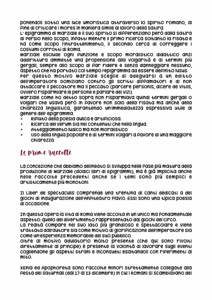 marziale
La biografia è ricavata per la maggior parte dalla sua opera.
Marco valerio Marziale nacque attorno al 40 a Bilbilis, nella spagna
