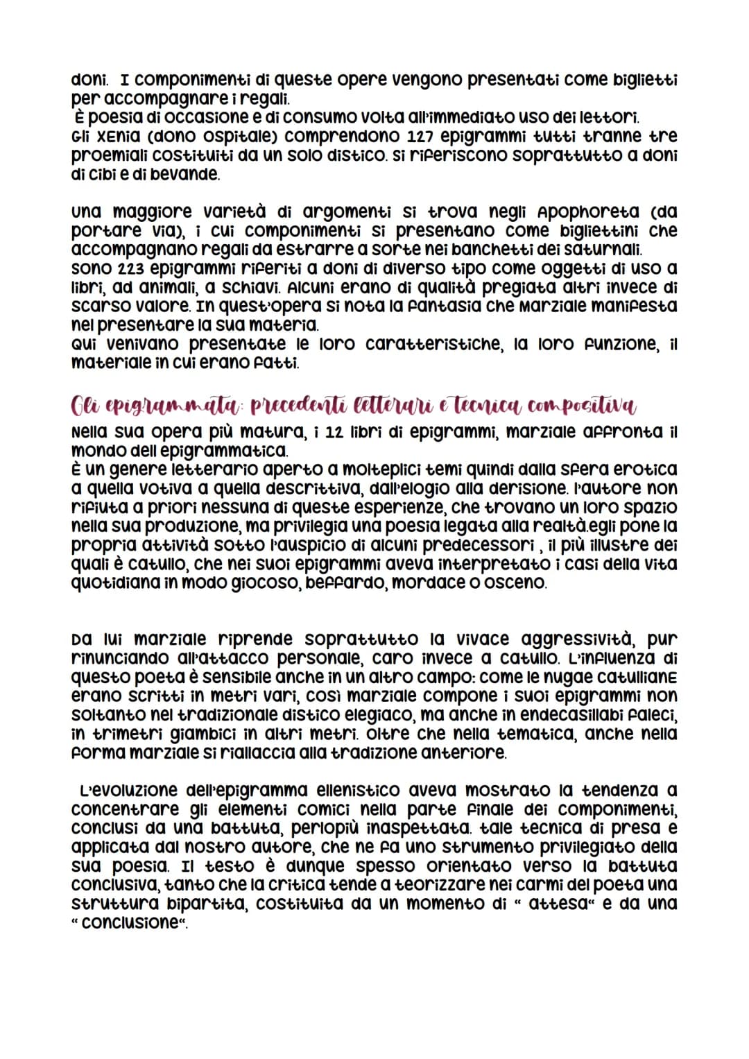 marziale
La biografia è ricavata per la maggior parte dalla sua opera.
Marco valerio Marziale nacque attorno al 40 a Bilbilis, nella spagna
