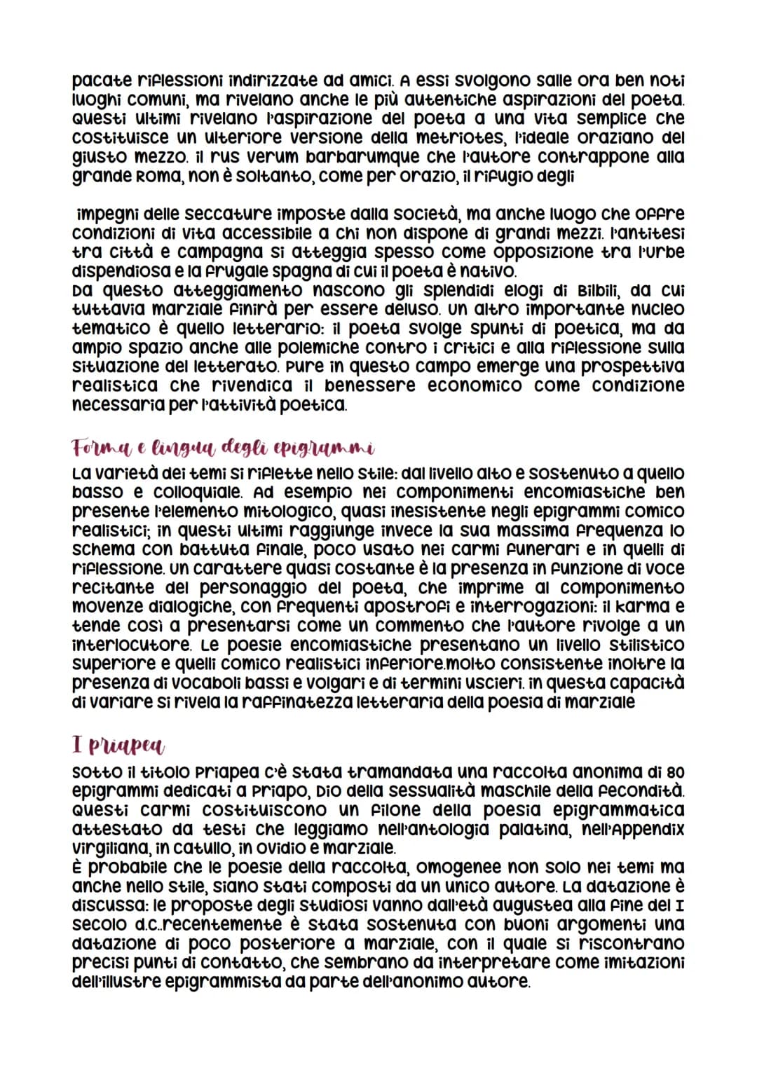 marziale
La biografia è ricavata per la maggior parte dalla sua opera.
Marco valerio Marziale nacque attorno al 40 a Bilbilis, nella spagna

