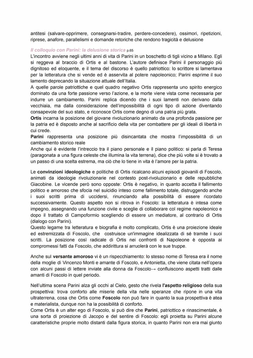 Ugo Foscolo nasce in Grecia nel 1778 e muore in esilio nel 1827 nel Regno Unito, a cavallo
quindi tra due epoche: il Settecento, contrassegn