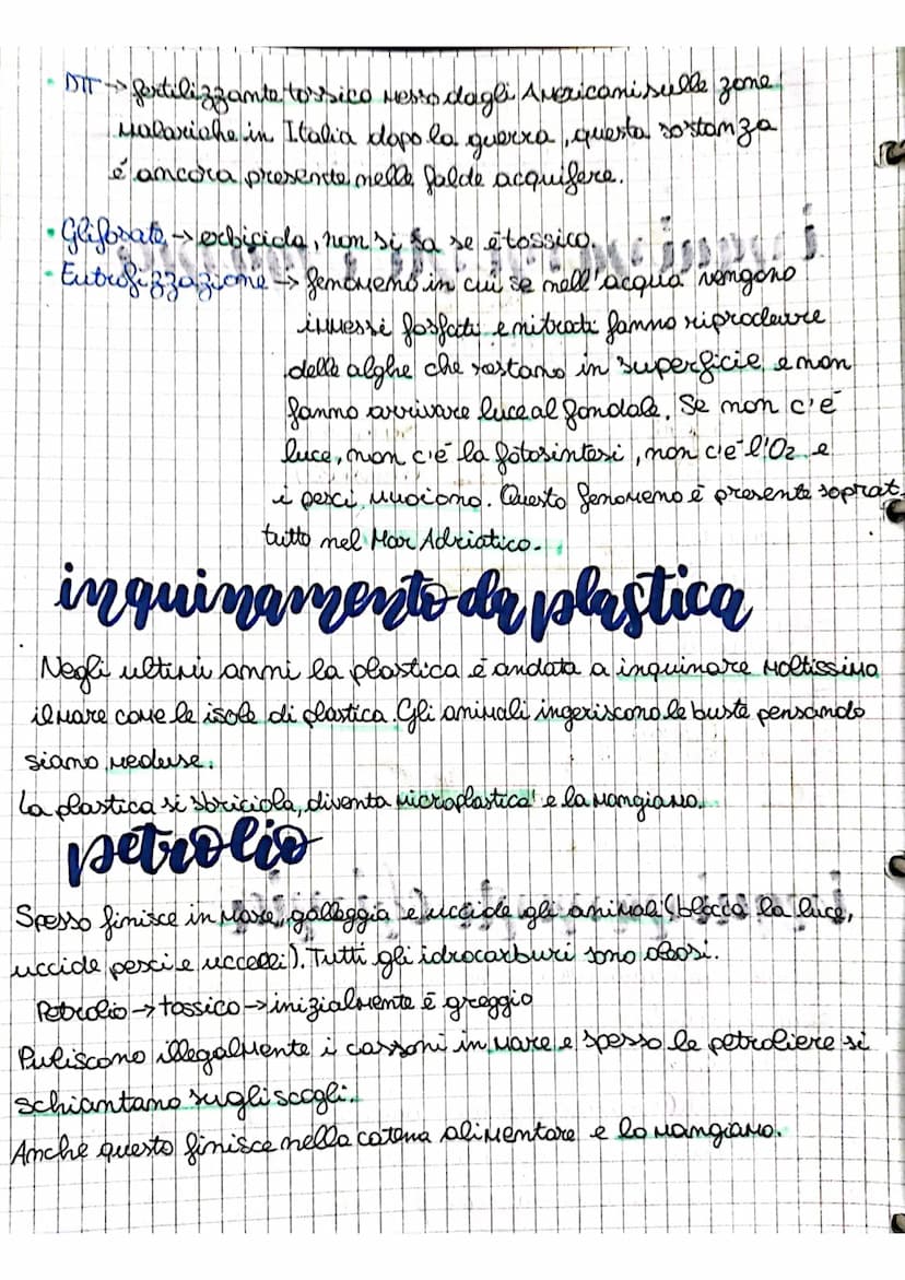 l'inquinamento
inquinamento organico
batteri
Patogeni &
(Malevoli)
↓
Malattie
→"Cocco" O
•Sembronice
(benevoli)
↓
Flora batterica
Popust o s