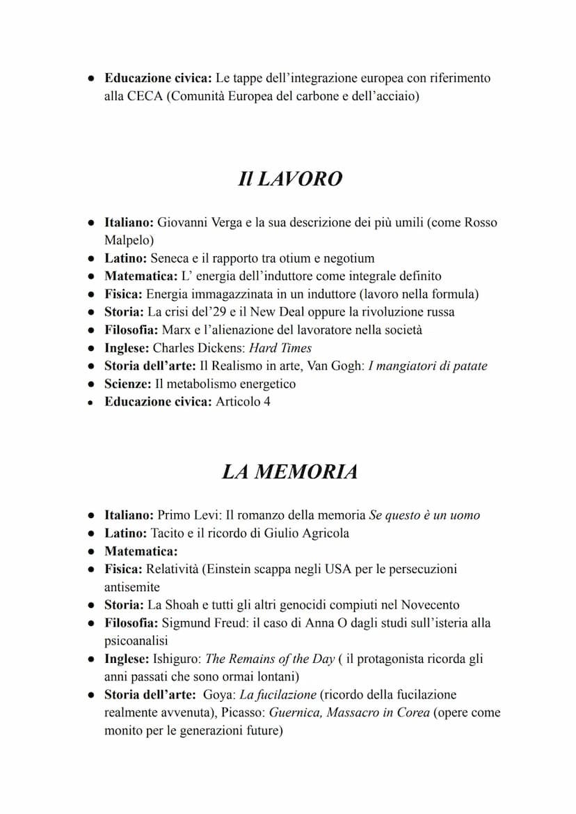 
<h2 id="italiano">Italiano</h2>
<p>Italo Svevo e il concetto del tempo ne La coscienza di Zeno</p>
<h2 id="latino">Latino</h2>
<p>Seneca: n