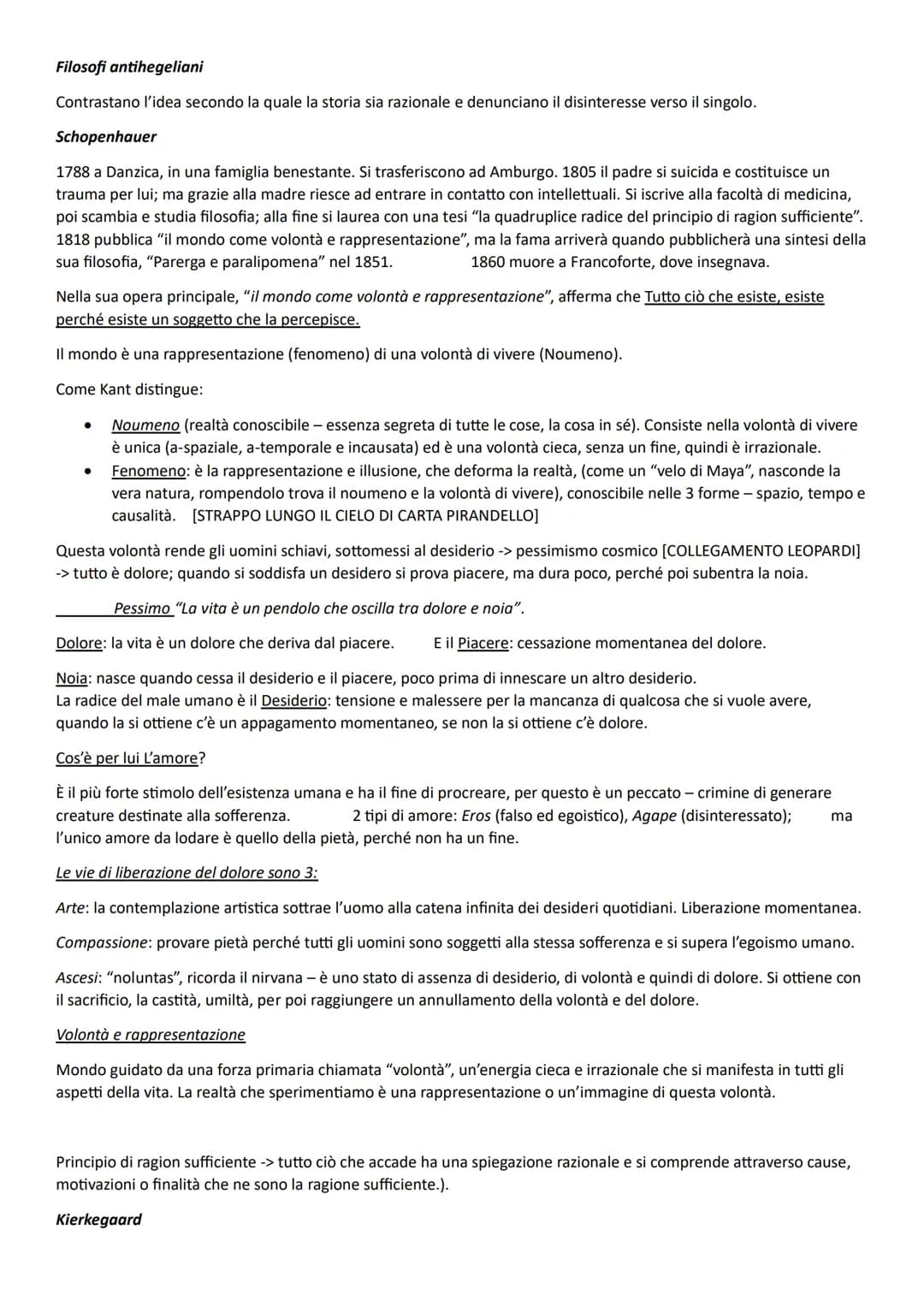 Fitche
Fondatore dell'idealismo romantico (corrente che si interroga sulla realtà spirituale umana, uomo in quanto spirito).
Distinzione tra