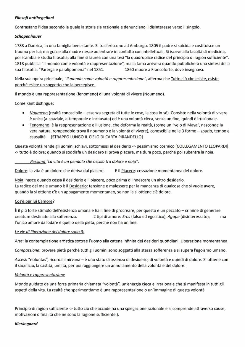 Fitche
Fondatore dell'idealismo romantico (corrente che si interroga sulla realtà spirituale umana, uomo in quanto spirito).
Distinzione tra