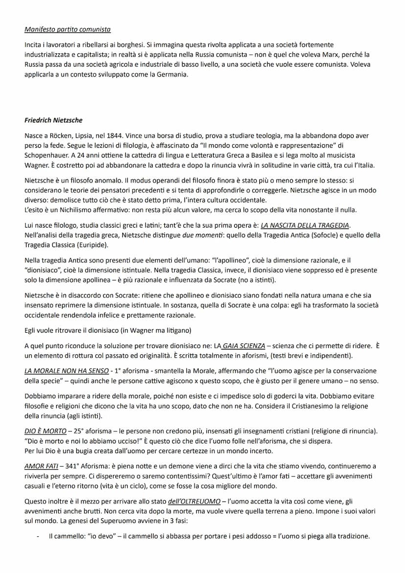 Fitche
Fondatore dell'idealismo romantico (corrente che si interroga sulla realtà spirituale umana, uomo in quanto spirito).
Distinzione tra