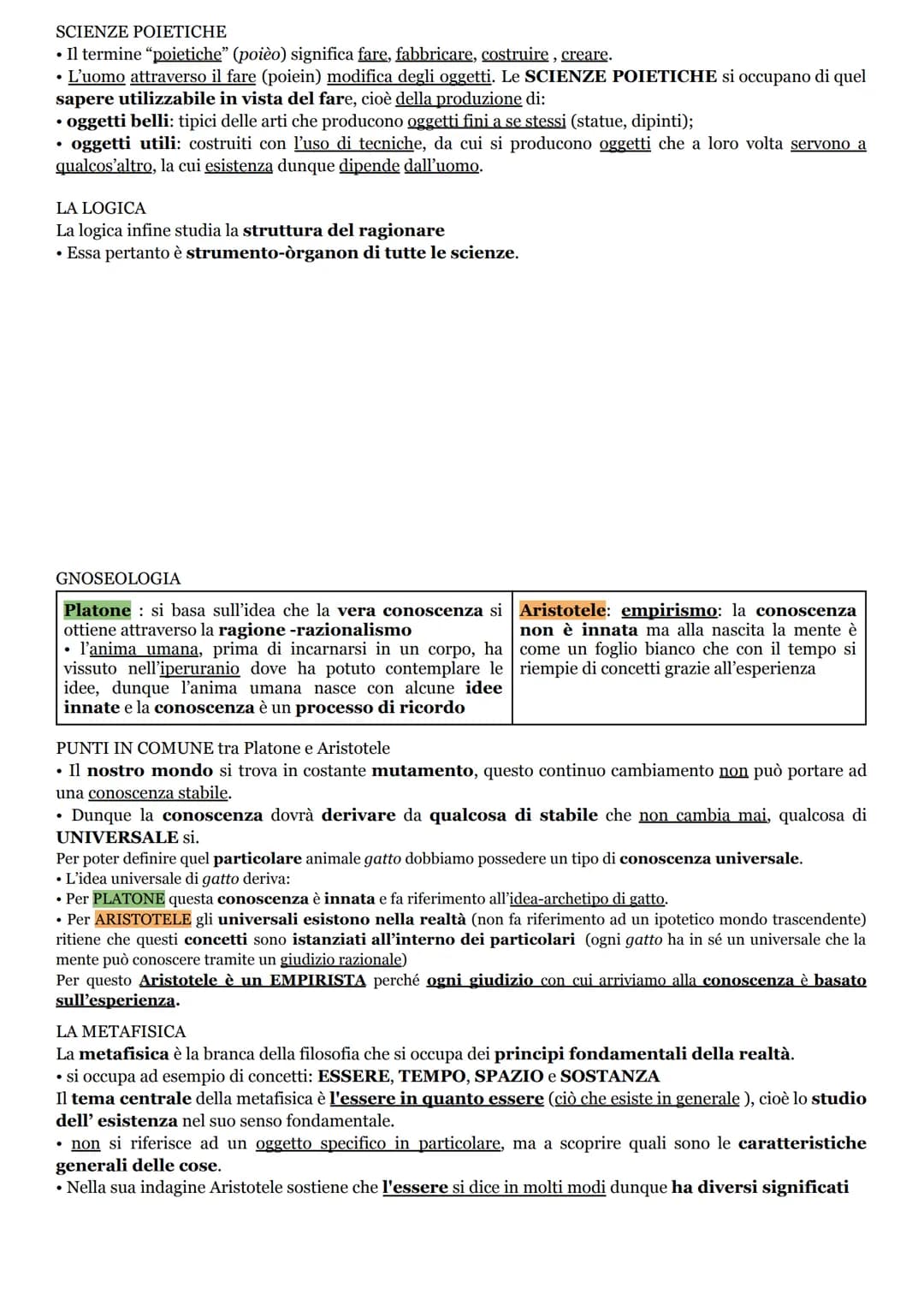 Aristotele
VITA
• Nasce a Stagira nel 384/3 a. C.
• frequentò l'Accademia platonica di Atene;
• divenne precettore di Alessandro Magno.
• Da