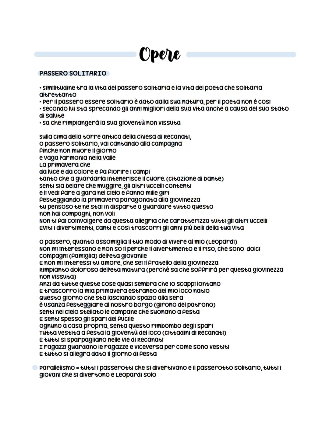 Leopardi &
Nasce nel 1798 a Recanati (Marche)
-> All'epoca questo borgo era sotto lo stato
pontificio
La famiglia di Leopardi ha un titolo n