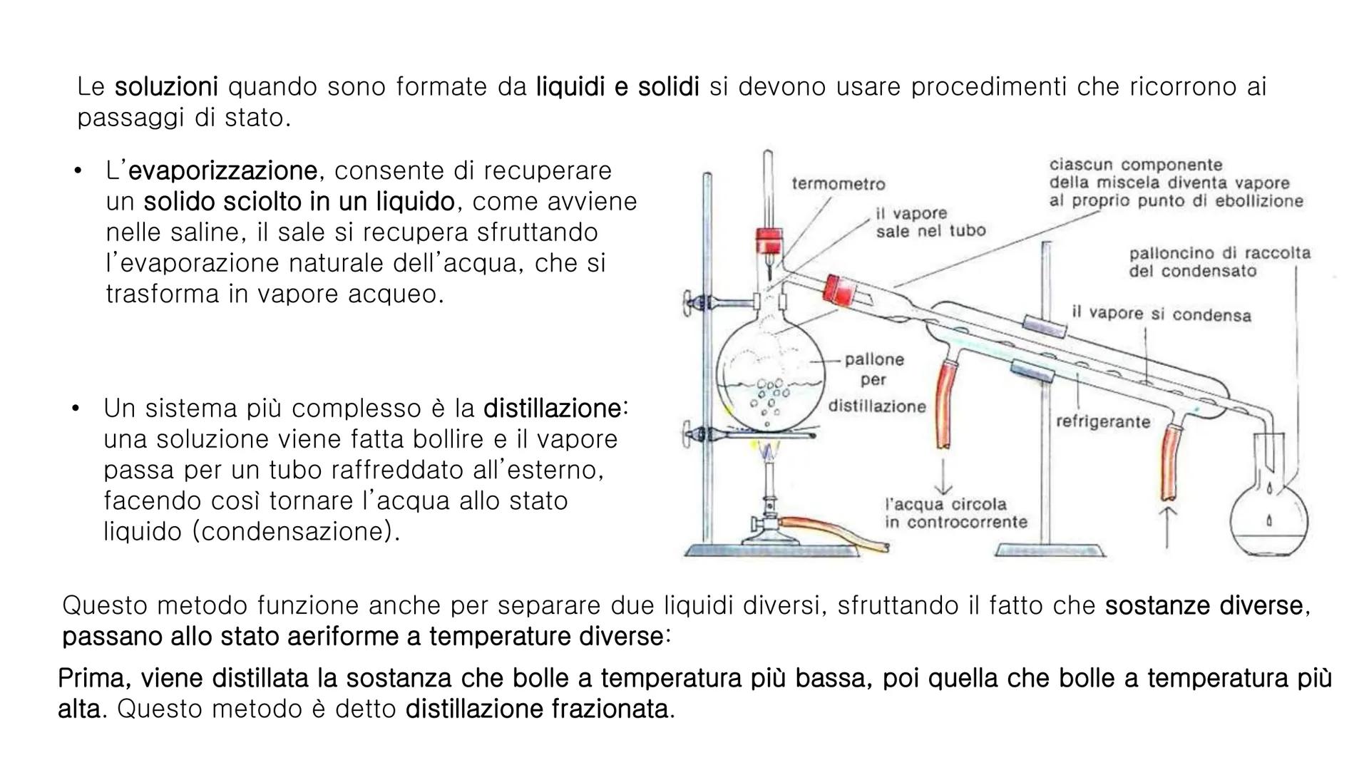 c
MISCUGLI E
SOLUZIONI Un miscuglio è formato da sostanze diverse mescolate tra loro e può essere:
ETEROGENEO o OMOGENEO (soluzione).
II MIS
