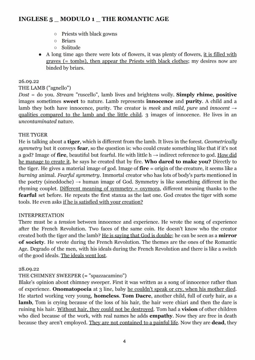 INGLESE 5. MODULO 1 THE ROMANTIC AGE
17.09.22
The Romantic Age
INTRODUCTION TO THE ROMANTIC PERIOD
It happens after the enlightenment. The r