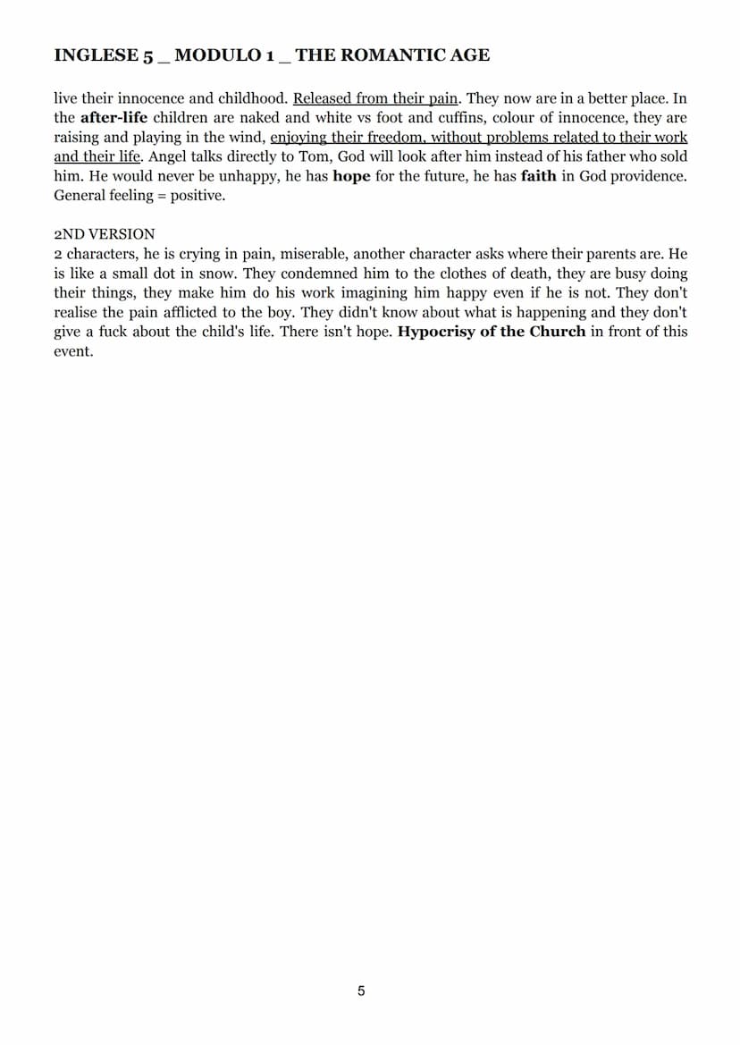INGLESE 5. MODULO 1 THE ROMANTIC AGE
17.09.22
The Romantic Age
INTRODUCTION TO THE ROMANTIC PERIOD
It happens after the enlightenment. The r