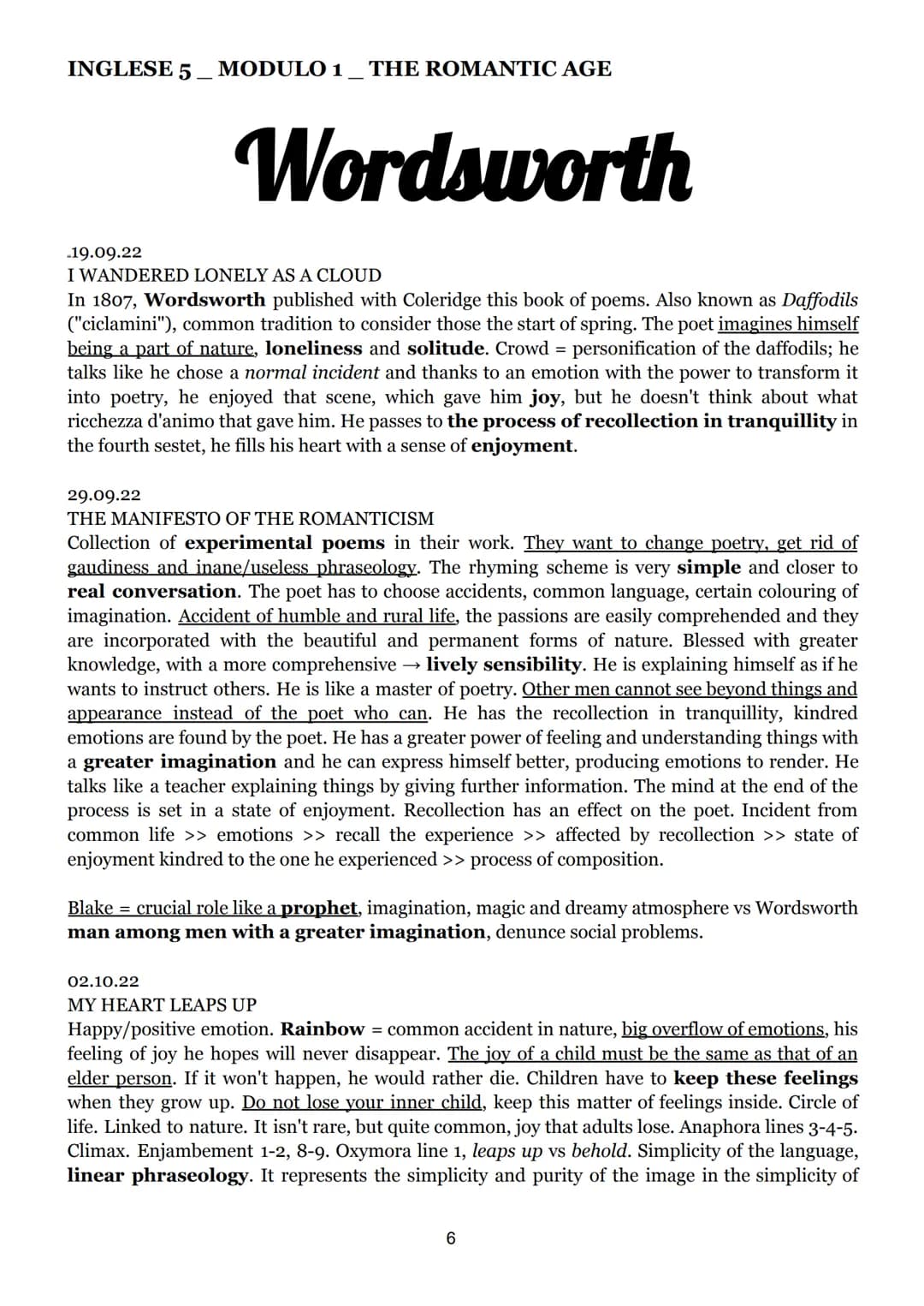 INGLESE 5. MODULO 1 THE ROMANTIC AGE
17.09.22
The Romantic Age
INTRODUCTION TO THE ROMANTIC PERIOD
It happens after the enlightenment. The r