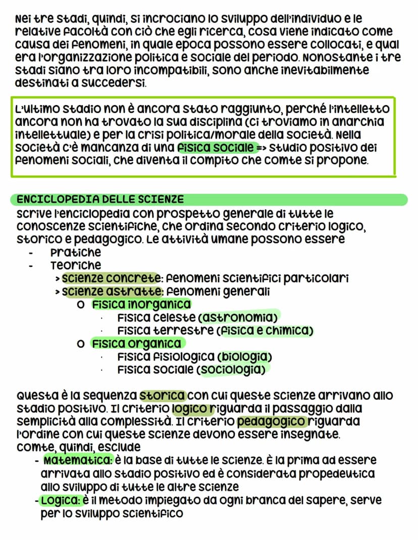 Positivismo
CARATTERI GENERALI DEL POSITIVISMO
Il positivismo non fu solo un movimento filosofico, ma anche
letterario ed artistico (influen