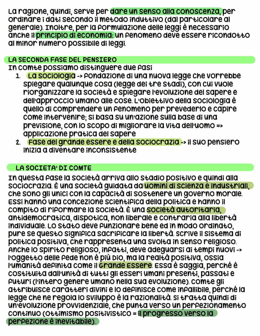 Positivismo
CARATTERI GENERALI DEL POSITIVISMO
Il positivismo non fu solo un movimento filosofico, ma anche
letterario ed artistico (influen