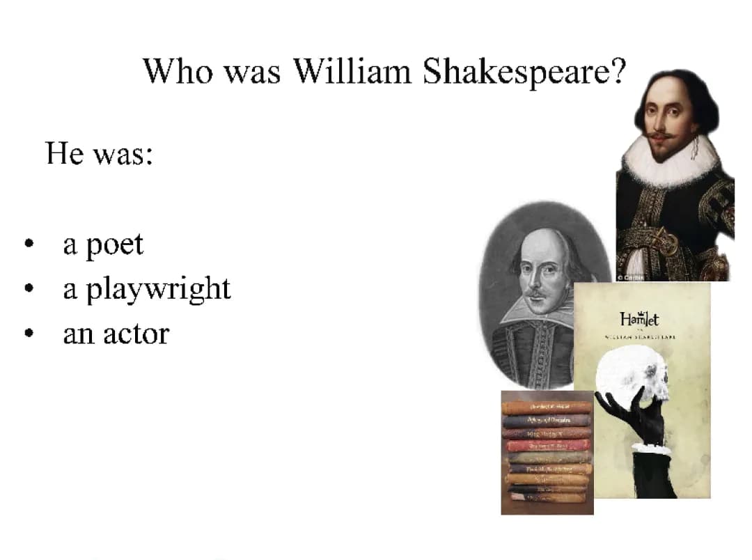 nozioni basi su William Shakespeare+teatro in inglese