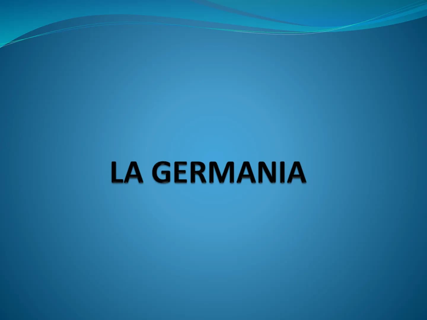 LA GERMANIA Mare del
Nord
Paesi
Bassi
Belgio
Germania
Danimarca
Francia
CONFINI E TERRITORIO
Amburgo
Berlino
Germania
Lussemburgo
Svizzera
M