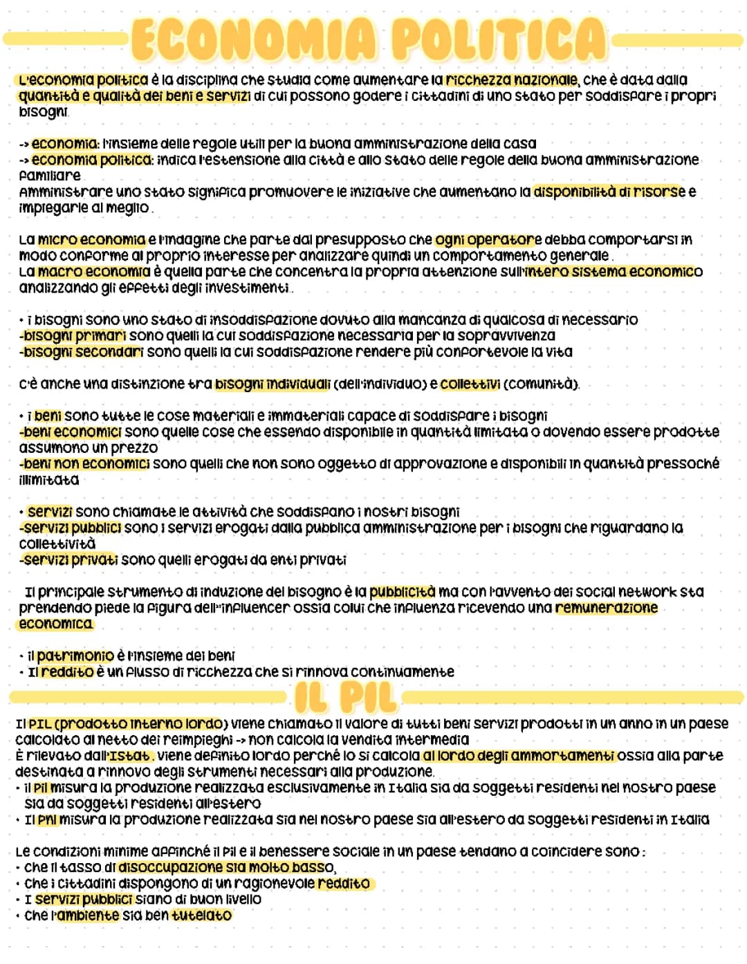 Economia politica 