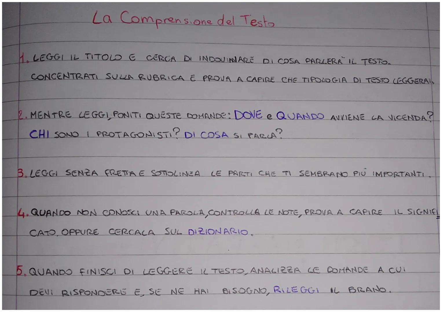 # La Comprensione del Testo

1. LEGGI IL TITOLO E CERCA DI INDOVINARE DI COSA PARLERA IL TESTO.
CONCENTRATI SULLA RUBRICA E PROVA A CAPIRE C