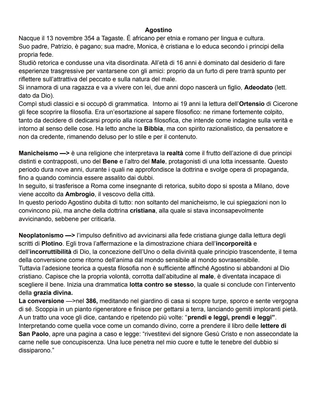 Agostino
Nacque il 13 novembre 354 a Tagaste. É africano per etnia e romano per lingua e cultura.
Suo padre, Patrizio, è pagano; sua madre, 
