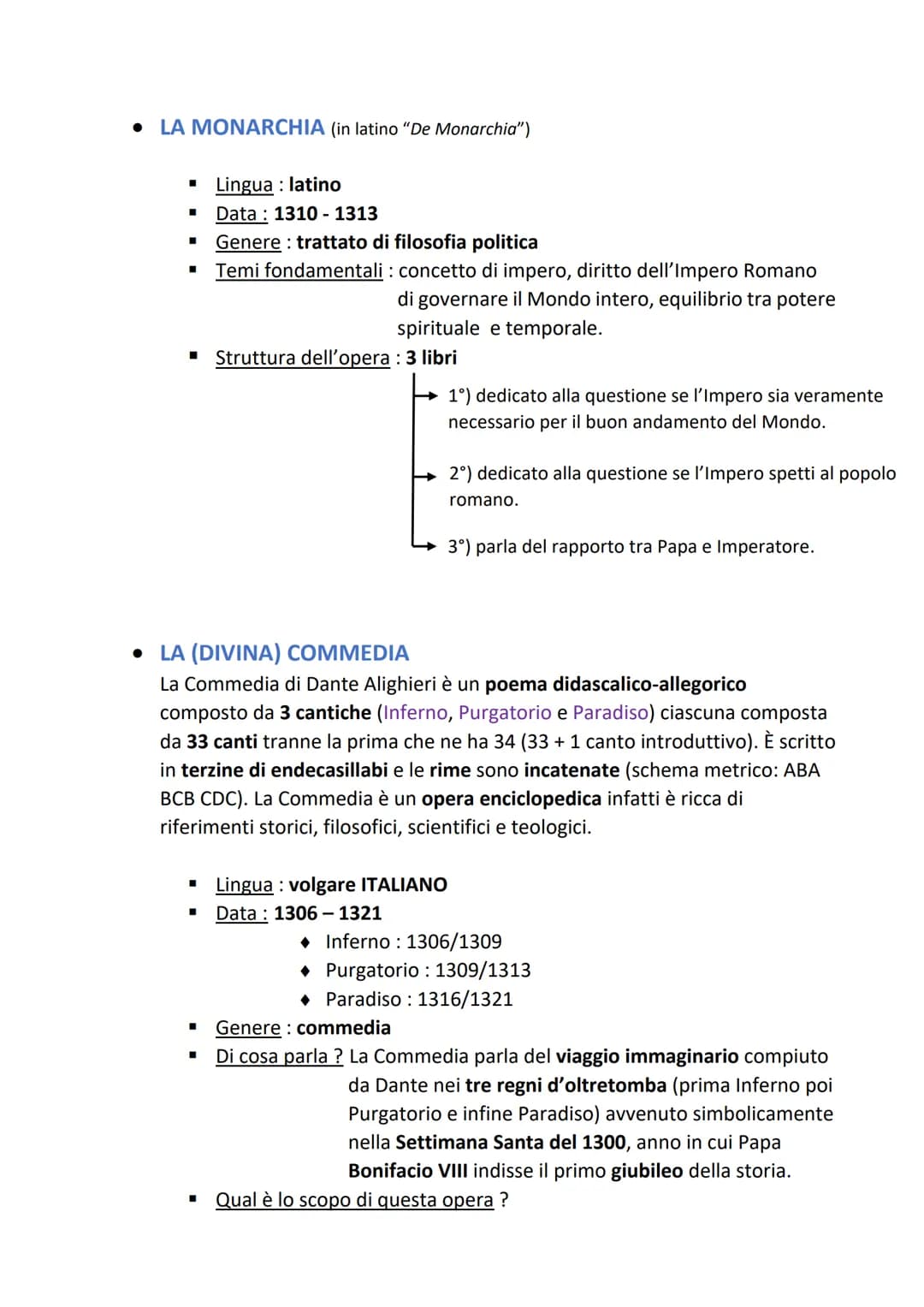 BIOGRAFIA
DANTE ALIGHIERI
Vita e opere dell'autore
Dante Alighieri nasce nel 1265 a Firenze in una famiglia guelfa appartenente
alla media b