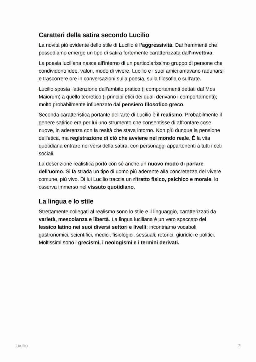 Lucilio
Lucilio
Vita
Nato a Suessa Aurunca intorno al 180 a.C., proveniva da una famiglia illustre e
benestante. Partecipo come eques all'as