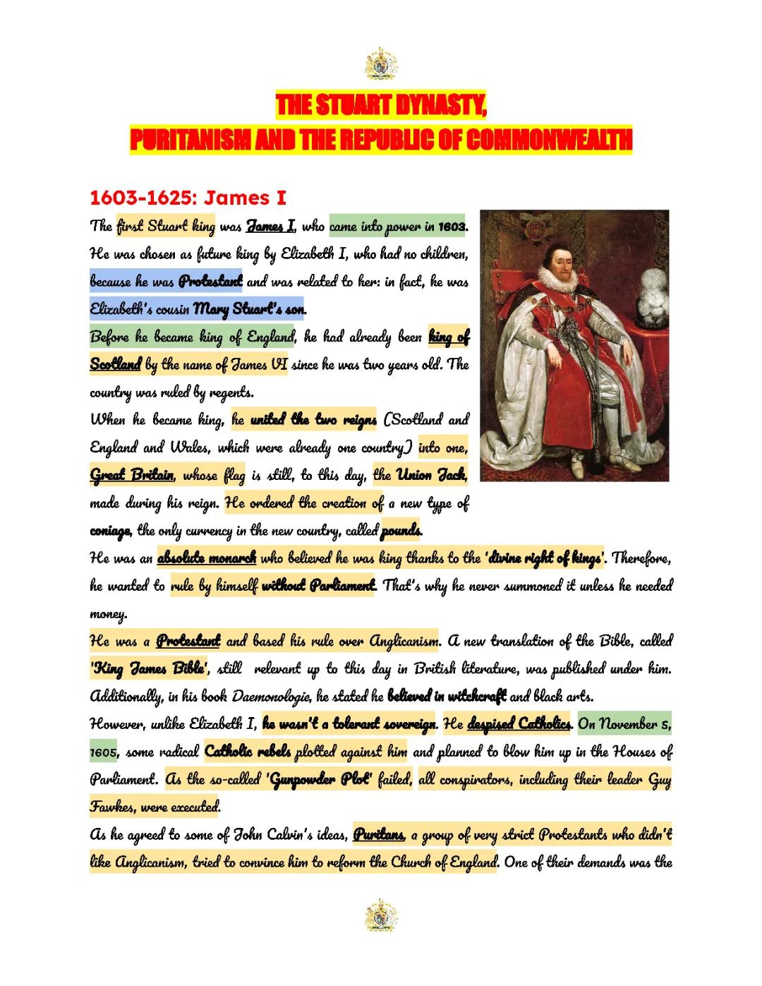 How James I Made the Union Jack, the Gunpowder Plot's Big Fail, and Puritans on the Mayflower in 1620