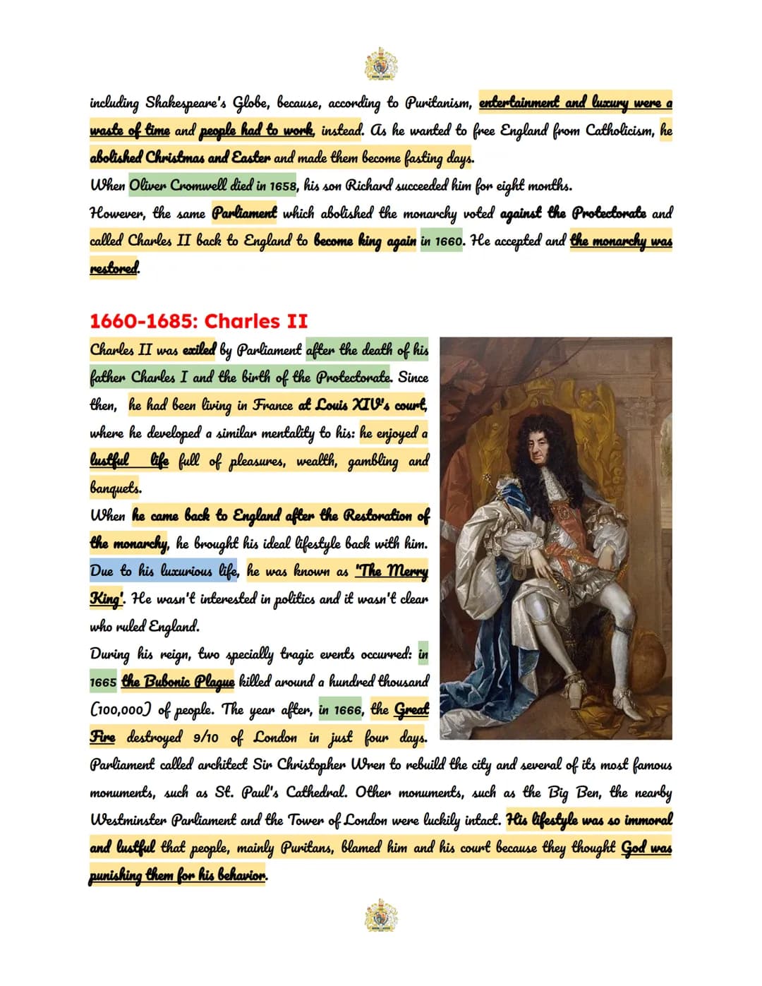 THE STUART DYNASTY,
PURITANISM AND THE REPUBLIC OF COMMONWEALTH
1603-1625: James I
The first Stuart king was James I, who came into power in
