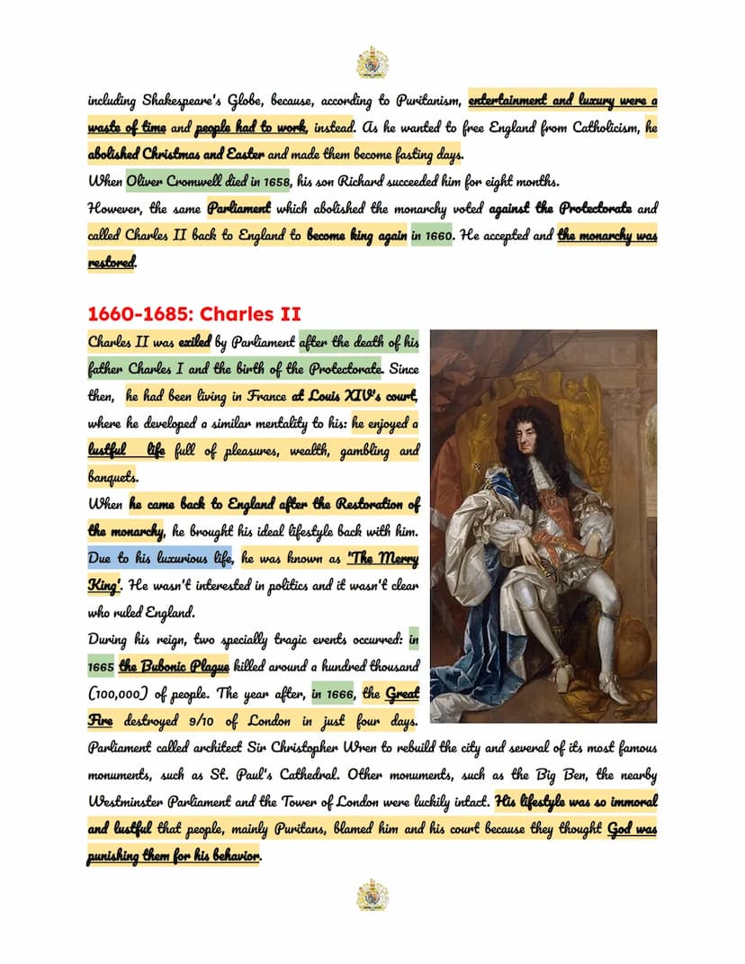 THE STUART DYNASTY,
PURITANISM AND THE REPUBLIC OF COMMONWEALTH
1603-1625: James I
The first Stuart king was James I, who came into power in