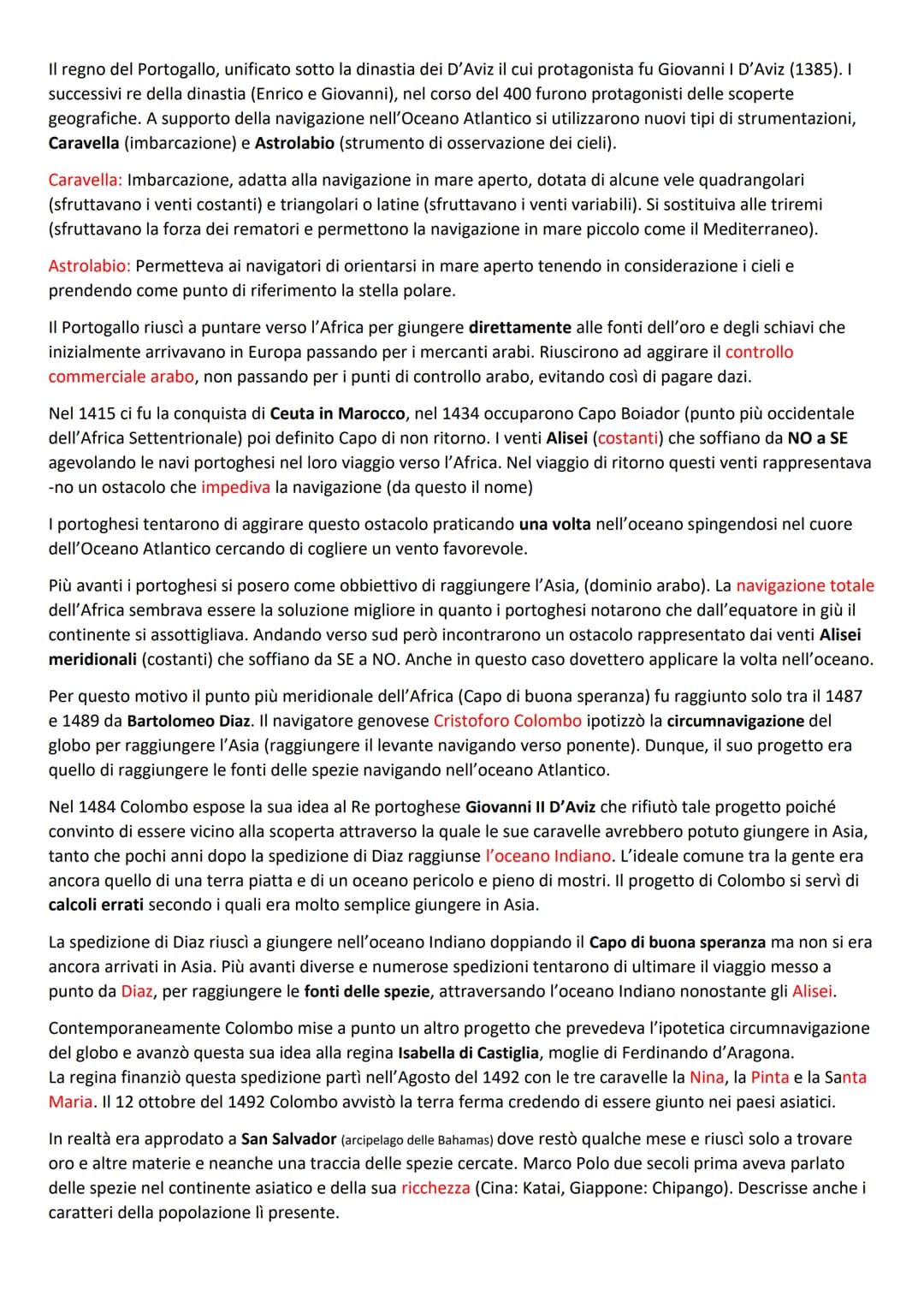 
<p>Le scoperte geografiche dell'età moderna hanno segnato un momento di grande trasformazione nella storia umana, introducendo nuove terre 