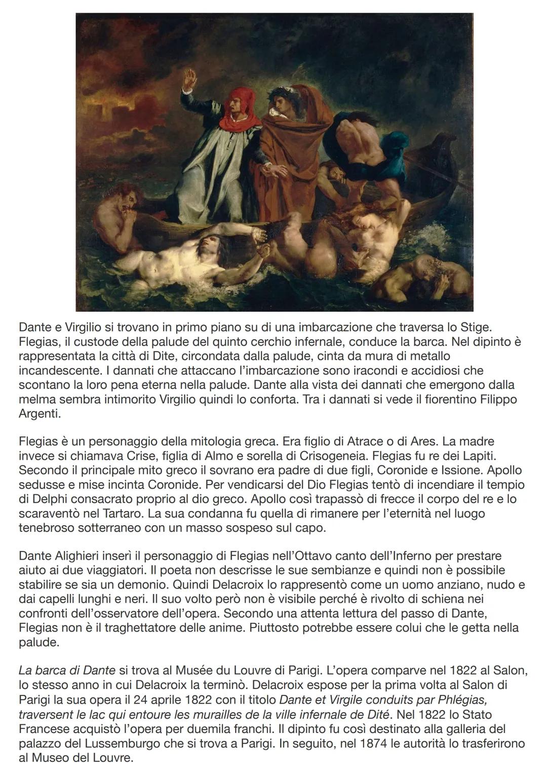 Eugène Delacroix
Eugéne Delacroix nacque a Charenton-Saint-Maurice nel 1798 (forse figlio naturale del
marchese di Talleyrand) e studiò al L
