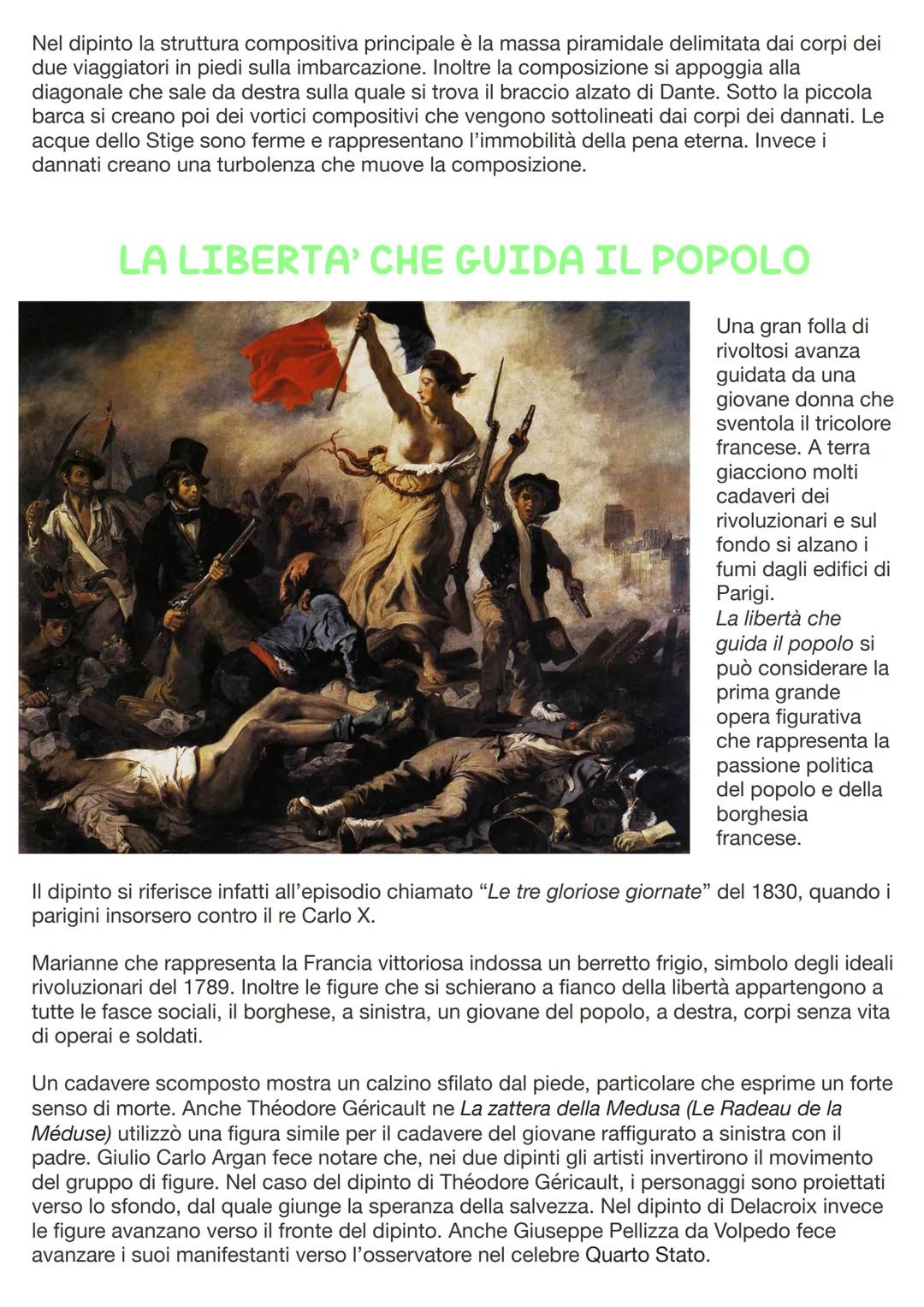 Eugène Delacroix
Eugéne Delacroix nacque a Charenton-Saint-Maurice nel 1798 (forse figlio naturale del
marchese di Talleyrand) e studiò al L