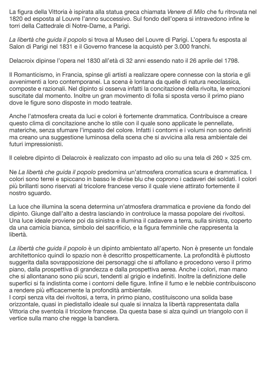 Eugène Delacroix
Eugéne Delacroix nacque a Charenton-Saint-Maurice nel 1798 (forse figlio naturale del
marchese di Talleyrand) e studiò al L