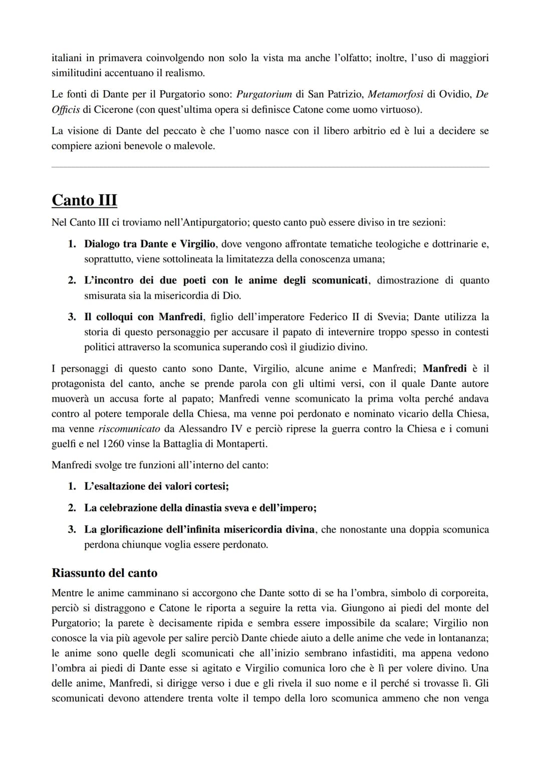 Introduzione
Dopo l'Inferno, Dante e Virgilio tornano a vedere le stelle e ne vedono in particolare sei: due sono
Adamo ed Eva, le altre qua