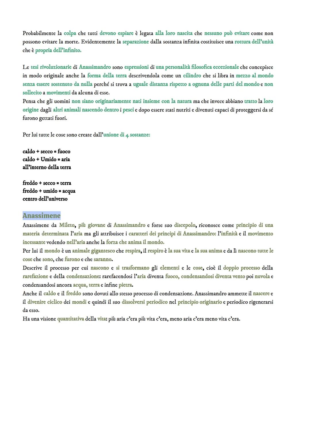 La scuola di Mileto
Si sviluppò nella Iona (regione meridionale e Costiera dell'Asia Minore) nel VI secolo a.C. la civiltà di Mileto,
un imp