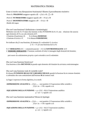 Know Teoria Matematica (Schemi esame di Maturità) thumbnail