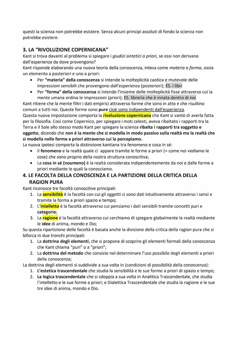 ΚΑΝΤ
Kant nacque a Koniberg da una famiglia di origine scozzese nel 1724. Fu educato nello spirito
religioso del pietismo nel collegio Fried
