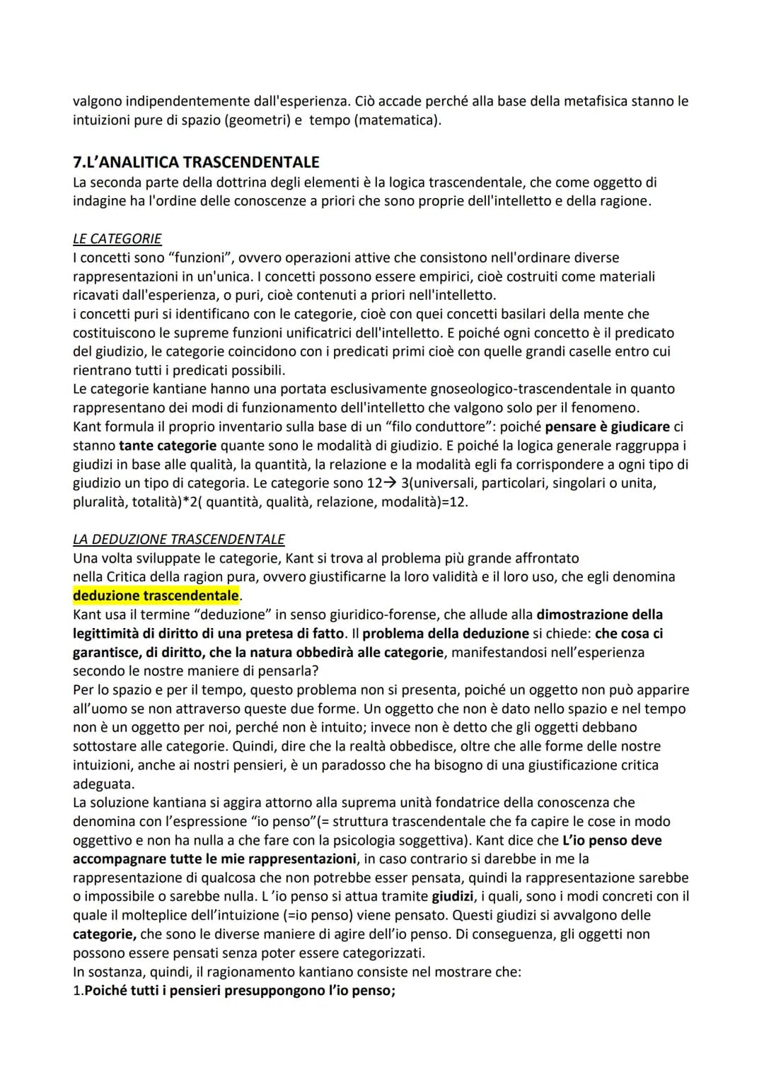 ΚΑΝΤ
Kant nacque a Koniberg da una famiglia di origine scozzese nel 1724. Fu educato nello spirito
religioso del pietismo nel collegio Fried