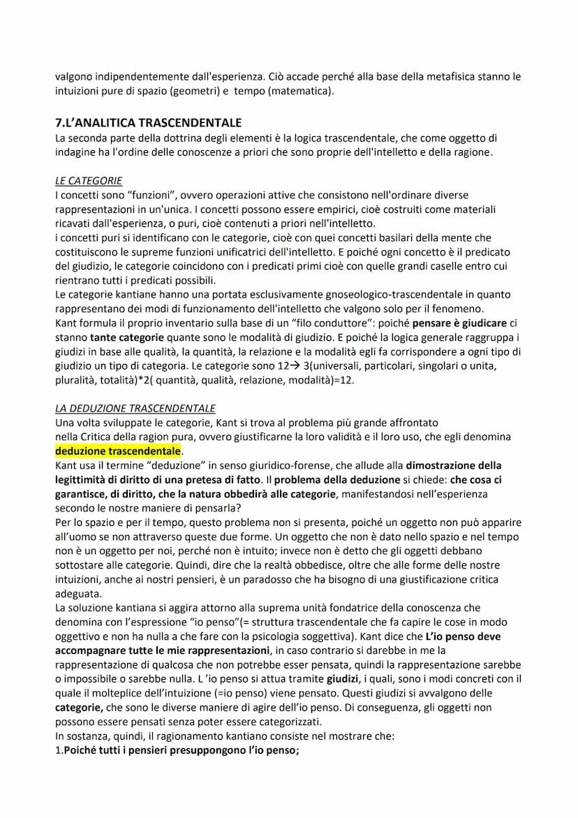 ΚΑΝΤ
Kant nacque a Koniberg da una famiglia di origine scozzese nel 1724. Fu educato nello spirito
religioso del pietismo nel collegio Fried